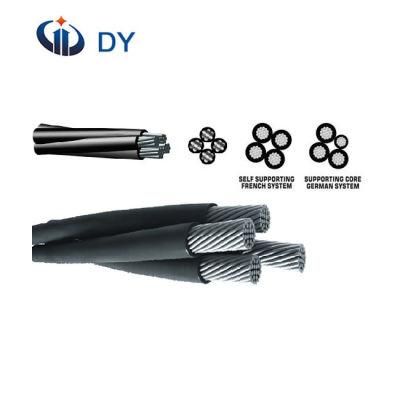 Multi-Core Duplex Triplex Quadruplex XLPE Insulation ABC Cable
