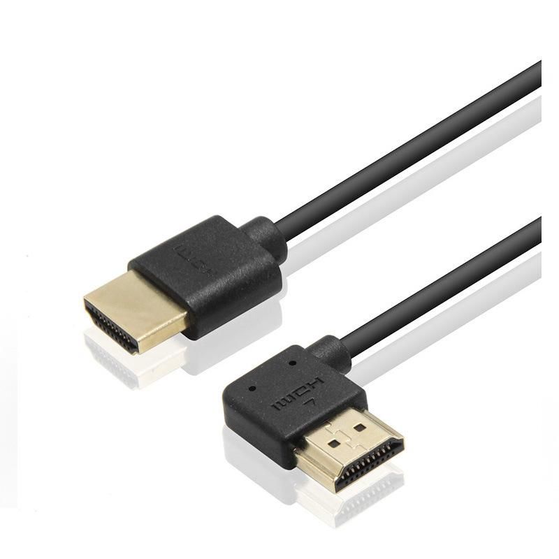 HDMI a Male to a Male 90 Degree Cable