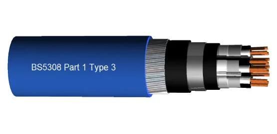 BS 5308 Part 1 Type 3 Icam XLPE Insulated Instrument/Instrumentation Control Cable
