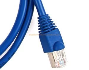 Cat5e Stranded FTP Patch Cable Molded Plugs
