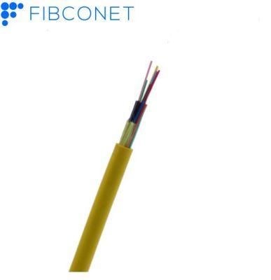 0.9mm 1-24 Core Singlemode Multimode Simplex/Duplex Indoor Fiber Optic Cable