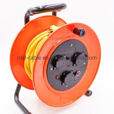 Cable Reels with Extension Cords Industry Heavy Duty Europe Schuko IP54