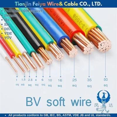 Nyy H07z-R 300/500V Aluminium Copper Conductor PVC Insulated PVC Sheath Power 3/4/5/6/7 Core Flexible Electric Control Electric Cable
