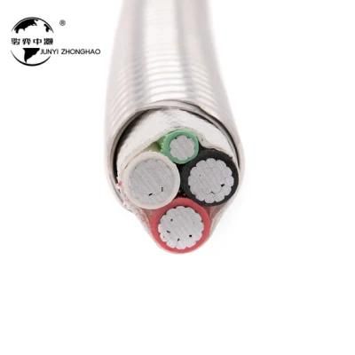 Type Teck-90 3 C +1 2/0 500mcm Aluminum Alloy Core Interlocked Armor Cables