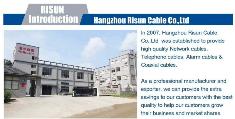24AWG FTP Cat5e with Messenger LAN Cable