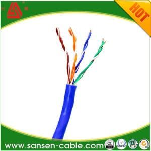 1000FT Cat5e 4/UTP Ethernet LAN Cable 24AWG Network Wire (Blue)