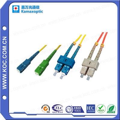 Sc APC to Sc/APC Singlemode Fiber Optic Jumper