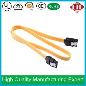 Top Quality Male to Male Yellow Color SATA Cable