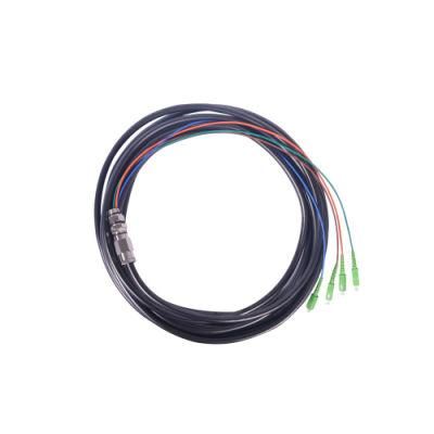 FTTH 4 Core Armored Sc Patch Cord Cable