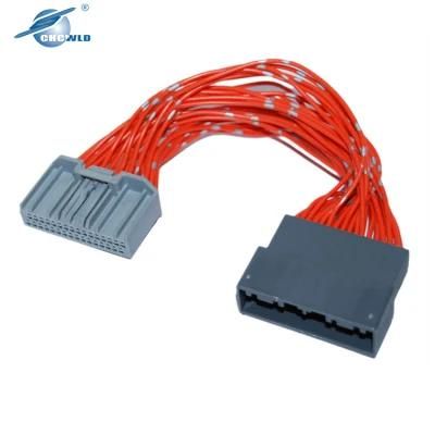 Customized 3m Round 8 AWG Flat Cable Wire Harness