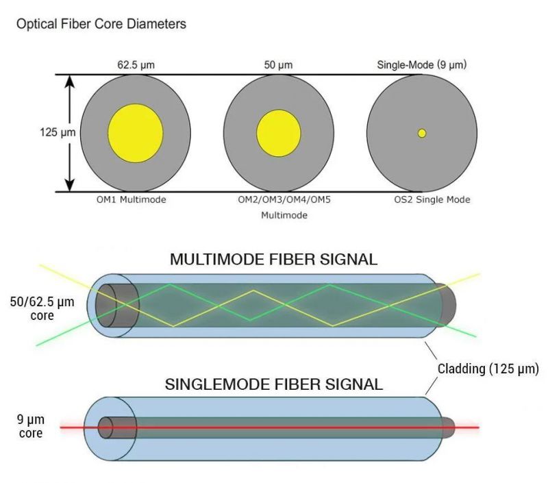Fiber Optic Cable Fiber Optic Armored Patch Cord St Pigtail Patch Cord