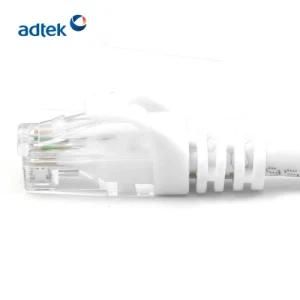 Adtek Cat5e Ethernet Network Cable, 24AWG UTP Bare Copper Blue Color