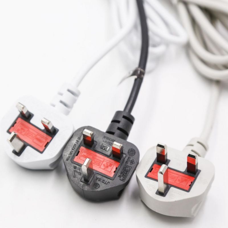 Power Cords Sets IEC 60320 C14 Angled VDE H05VV-F 3X0.75 3X1.0 3X1.5
