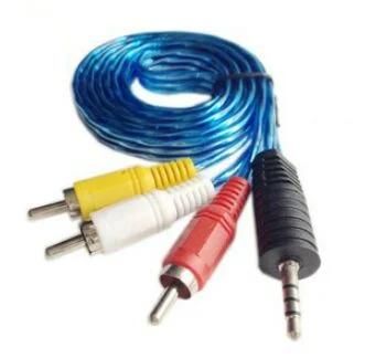 Audio Video Cable 3RCA to 3.5 Stereo for DVD Player