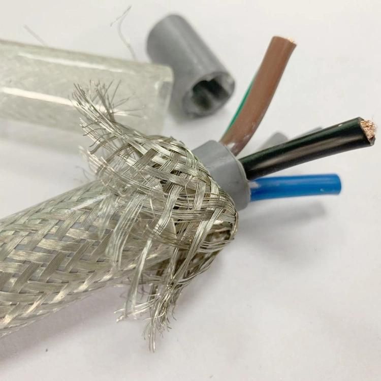 Factory Price 300/500V Oil Resistant PVC Sheathed Transparent Cable
