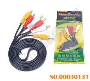 Suoer 1.5m AV Cable Male to Male 3RCA to 3 RCA AV