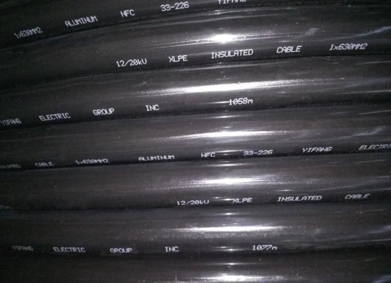Cable Unipolaire Alu 1X240mm2 - 18/30 (36) Kv NFC 33-226