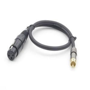 Hifi XLR Female to RCA Male Microphone Cable