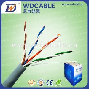 High Speed 305m Bc Cu Ofc CCC CCA Cat5e LAN Cable