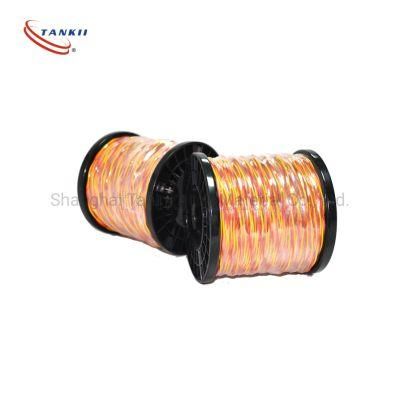 K type thermocouple cable 2*0.711mm withstanding 1000 degrees high temperature