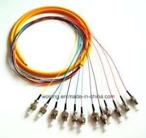 Sm FC/PC 0.9mm 1.5m 12 Cores Bandles Pigtails (Multi-cores connector)