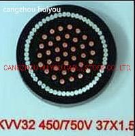 Cu High Quality 37*1.5 mm2, Polyvinyl Chloride Insulated, PVC, Sheathed, Steel Wire, Armored Control Cable