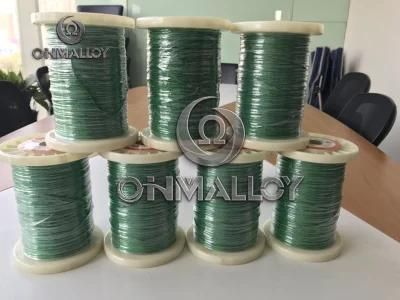 GB/T Standard Color Alumel Thermocouple Alloy Cable 500 Degree Fiberglass Insulation