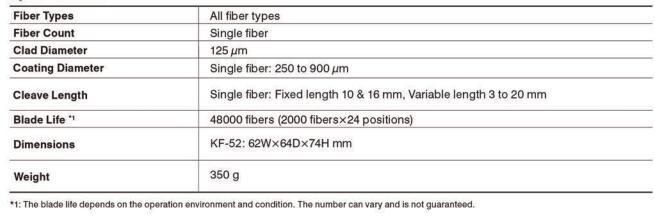 High Quality Optical Fiber Cleaver Model: Kf-52 Hot Sales Online Product