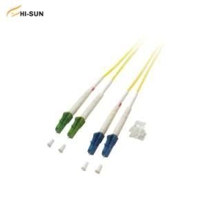 Optical LC/APC/LC Duplex Jumper Patch Cord Single Mold/Multi Mold Upc/APC 2.0mm 3.0mm Optical Fiber