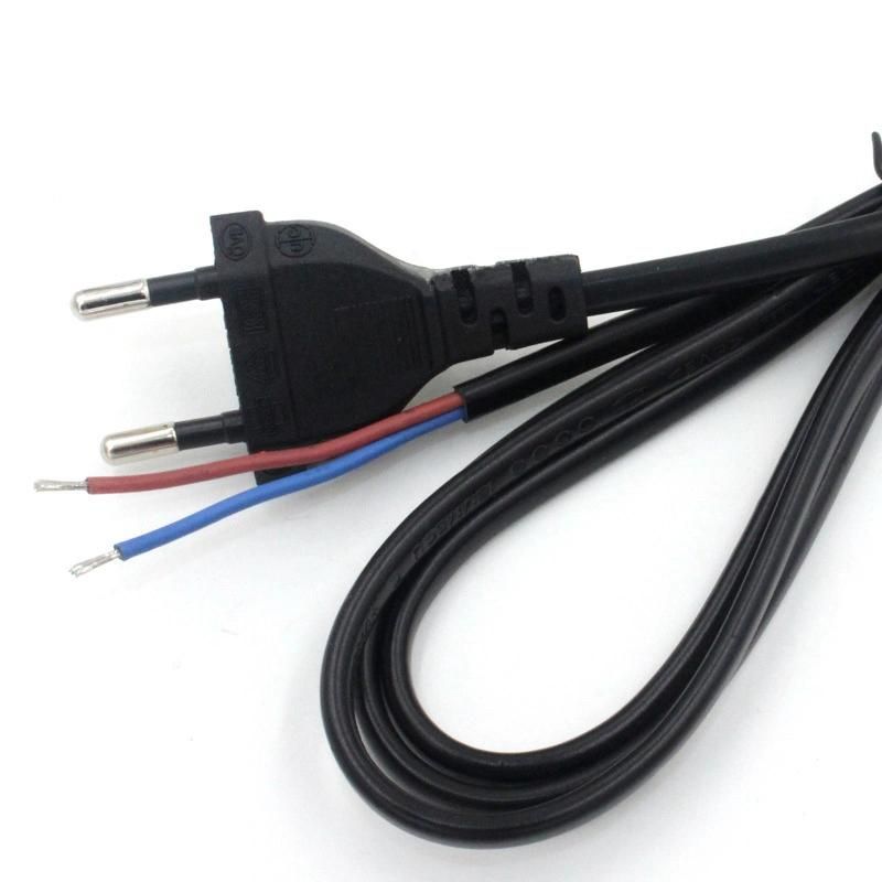EU 2pin Power Cord for Home Appliance 2*0.75 Square Power Cable