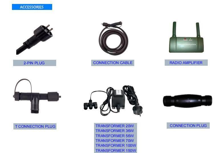 2.5m Connection Cable with 4-Pin Plug for RGB Light<Sb1213>