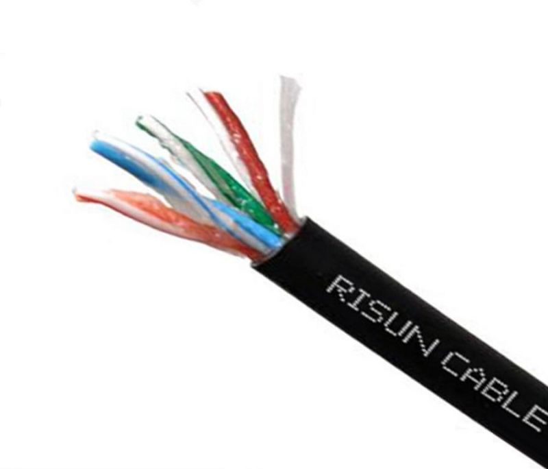 China UTP Cable Manufacturers Wholesale Cat5e Cat5 Network LAN Ethernet Cable Outdoor
