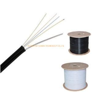 Indoor Outdoor Self-Support 1 Core FTTH Yarn Jacket Bow Type Fiber Drop Cable