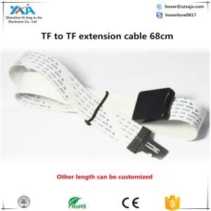 Xaja TF to Micro SD TF Flex Zip Memory Card Extender Extension Cable Cord Linker for Car GPS