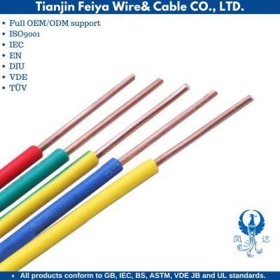 Single Core Electric Wire Conductor Copper/Aluminum Electrical Cable