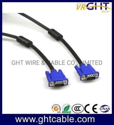 High Quality Male/Male VGA Cable 3+4//3+5/3+6/3+9 for Monitor/Projetor