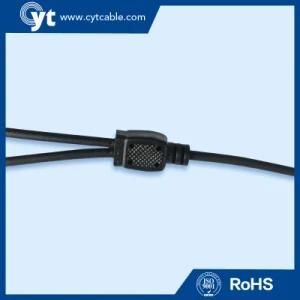 Clear Waterproof Male&Female DC Power Cable