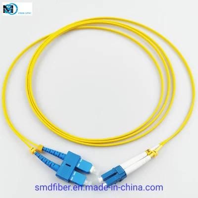 LC/Upc-Sc/Upc Sm 9/125 Dx 2.0mm LSZH 2m