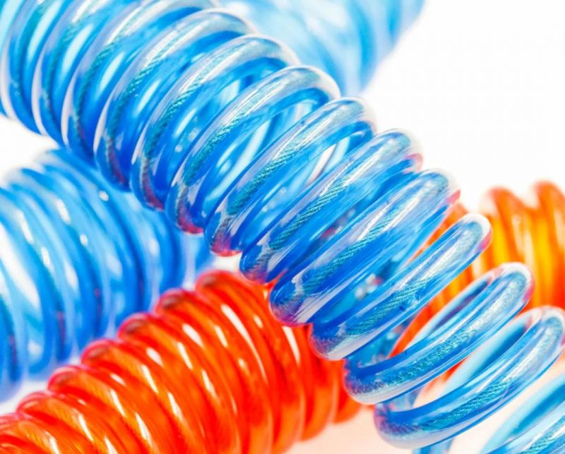 2 /3 /4 /5 / 6 / 7 Core PVC/PU Spiral Cord Coiled Cable