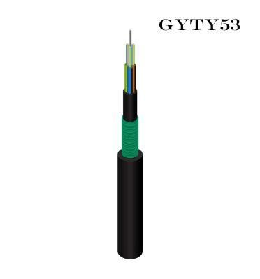 Outdoor Cable GYTY53 2-288 Cores Single-Mode Stranded Loose Tube Light-Armored Optical Fiber