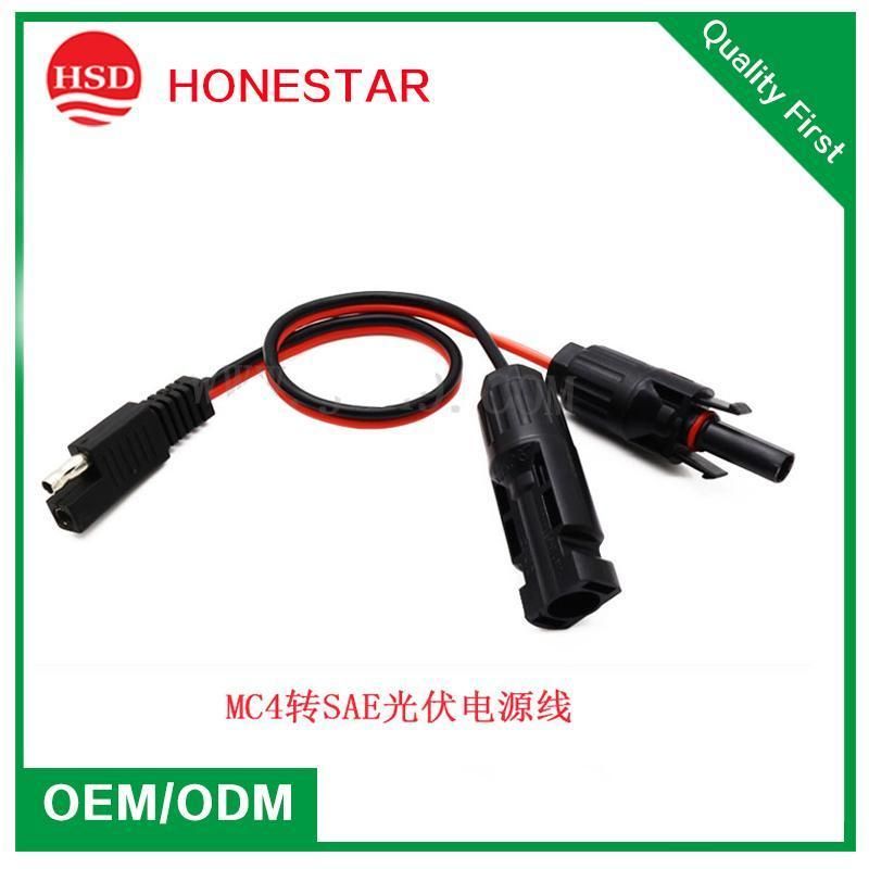 SAE to Mc4 Connector 14AWG Cable