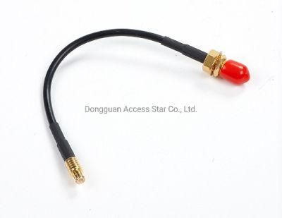 Customized SMA Male to MCX Male Adapter Rg178 Cable 30cm