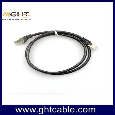 RJ45 UTP CAT6 Patch Cable/Patch Cord Gold Plated Head