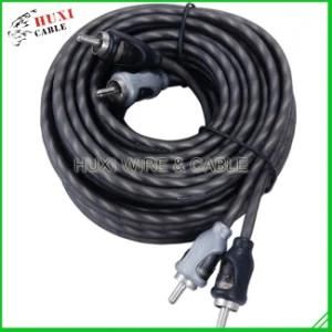 Stereo to RCA 1 Female 2 Male video HD Cable