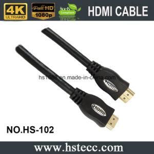 PVC Mould Computer Cables with 24k Gold Plated Connectors