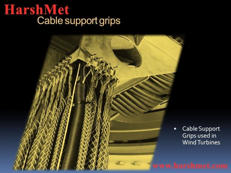 316 Stainless Steel Wind Turbine Cable Support Grips