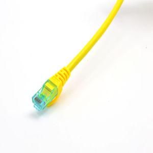 1.5m CAT6 Patch Cord 7*0.2mm Copper Pass Fluke PVC Yellow