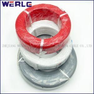 UL 3135 AWG 15 White PVC Insulated Tinner Cooper Silicone Wire