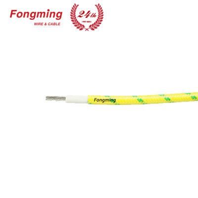 6900V 150c 180c High Voltage UL3642 Silicone Synthetic Braid Wire