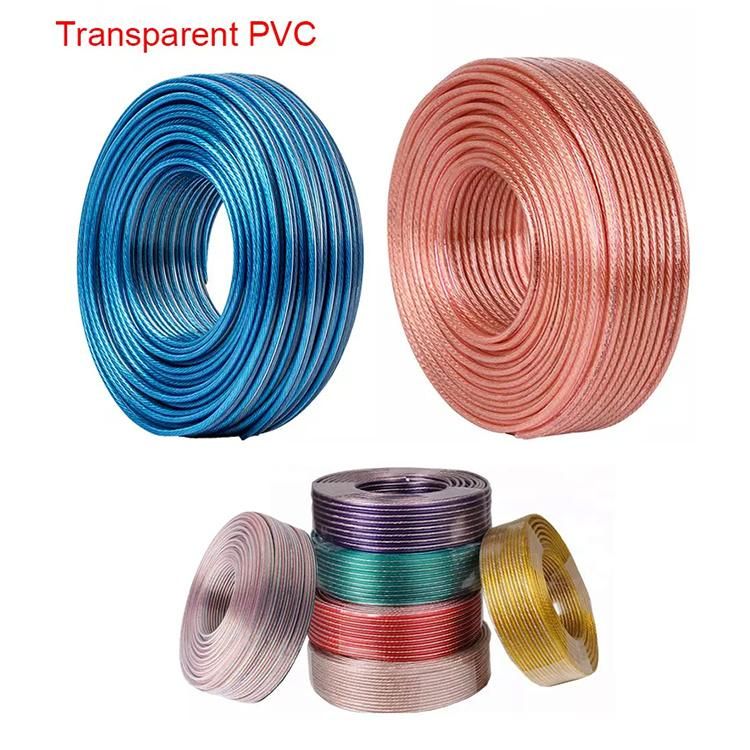 Speaker Cable Manufacturer 18 AWG OFC Conductor Speaker Cable Wire